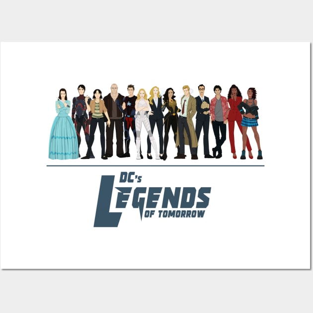 Legends Of Tomorrow Animated Versions Wall Art by RotemChan